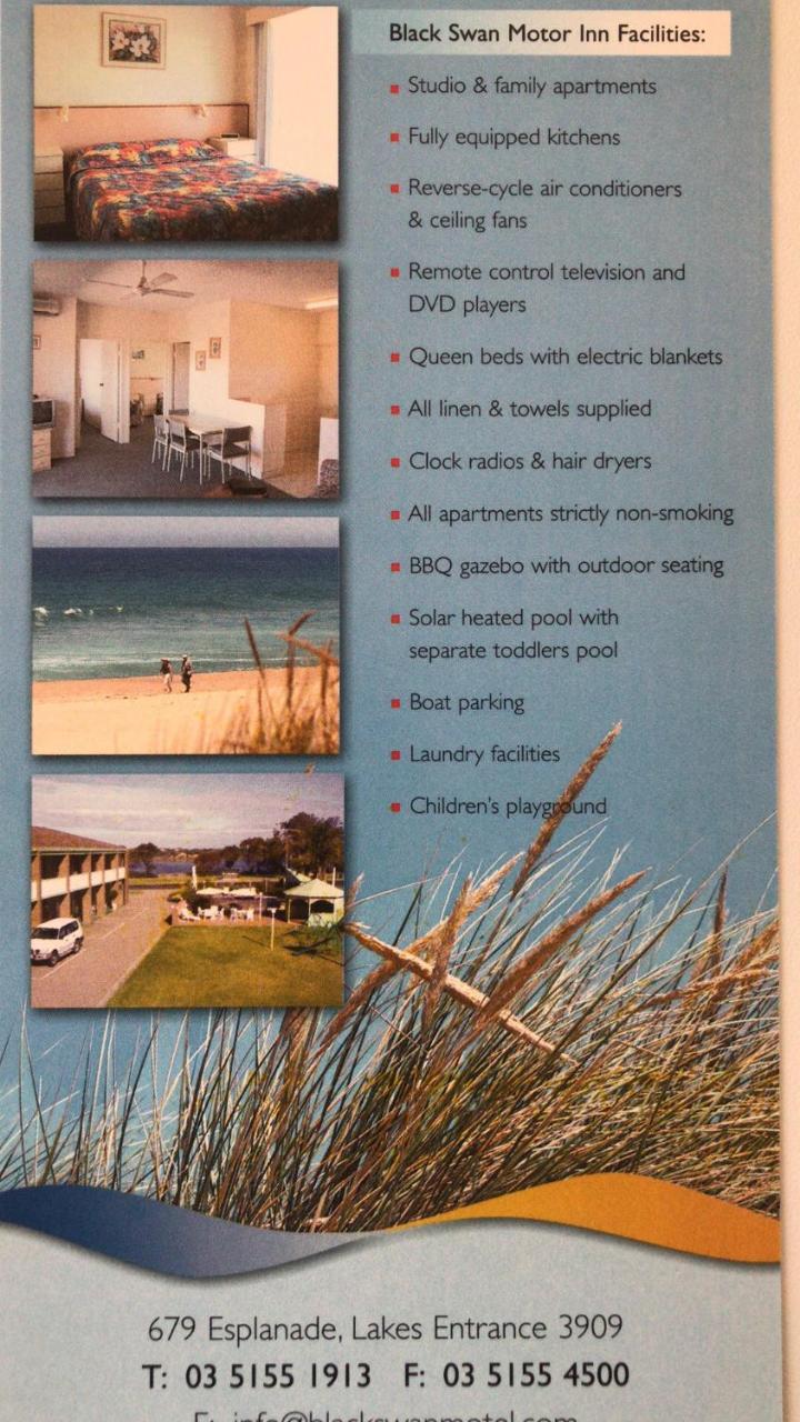 Black Swan Motor Inn Lakes Entrance Extérieur photo